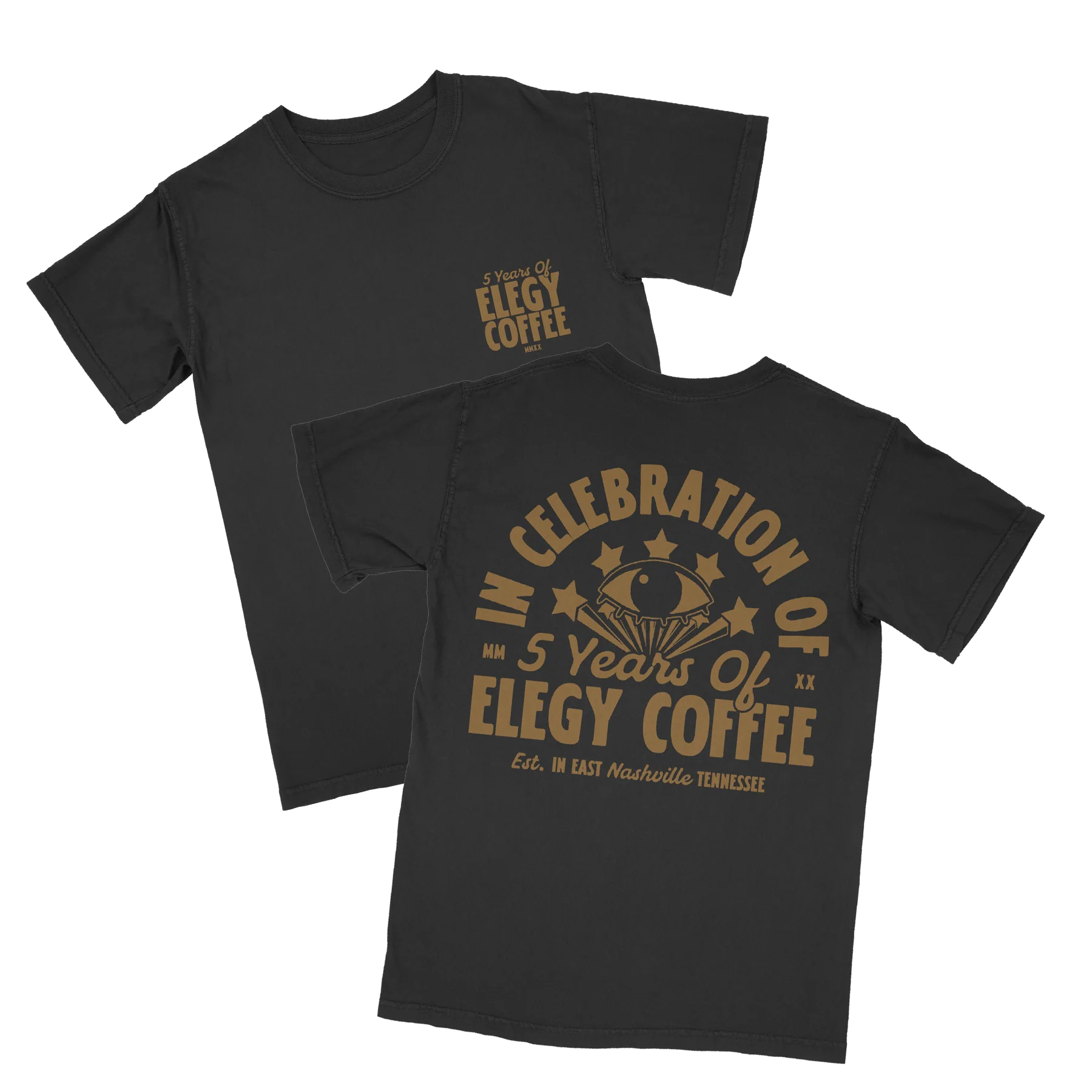 Elegy 5 Year T-Shirt (Black)