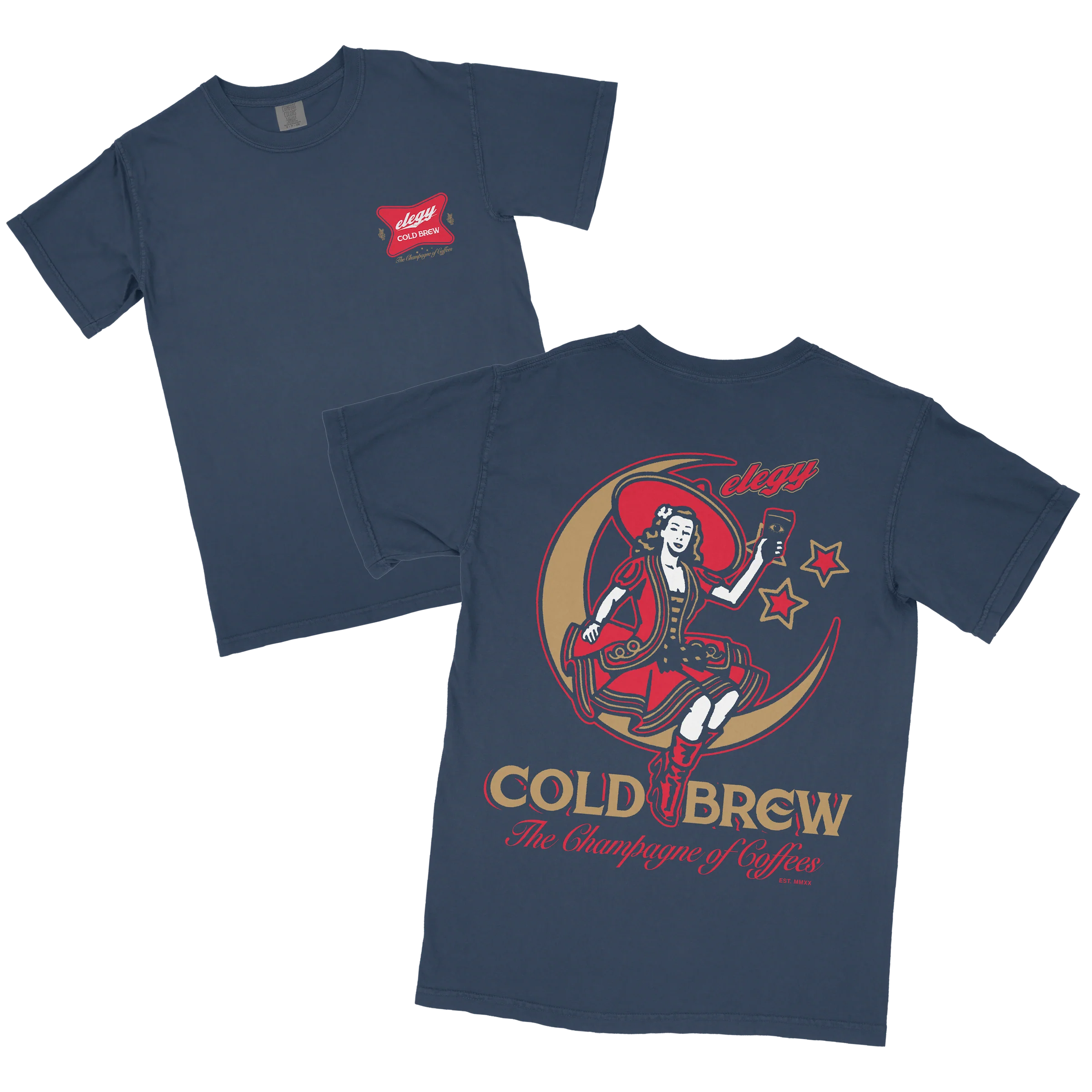 Elegy Cold Brew T-Shirt (Midnight)