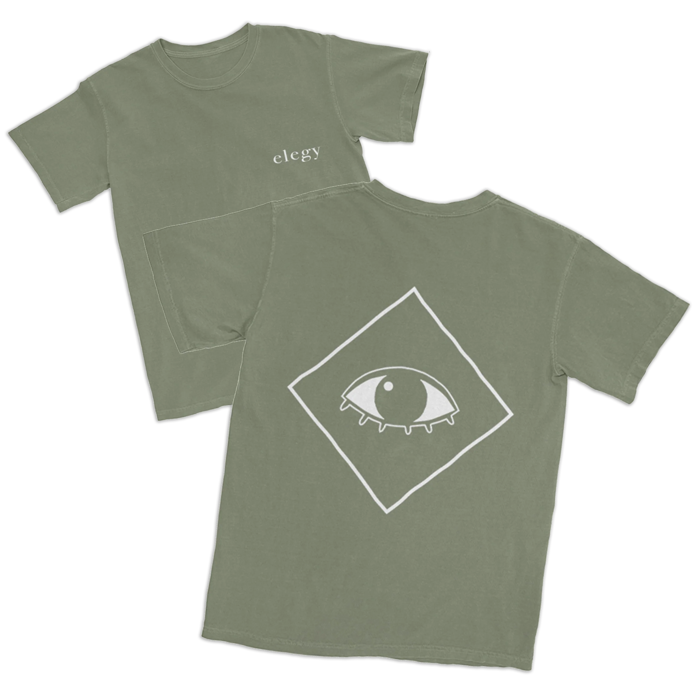 Elegy Diamond T-Shirt (Moss)