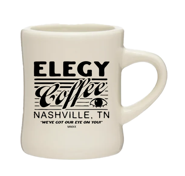 Elegy Eye On Your Diner Mug (10oz) (Natural) - Image 2