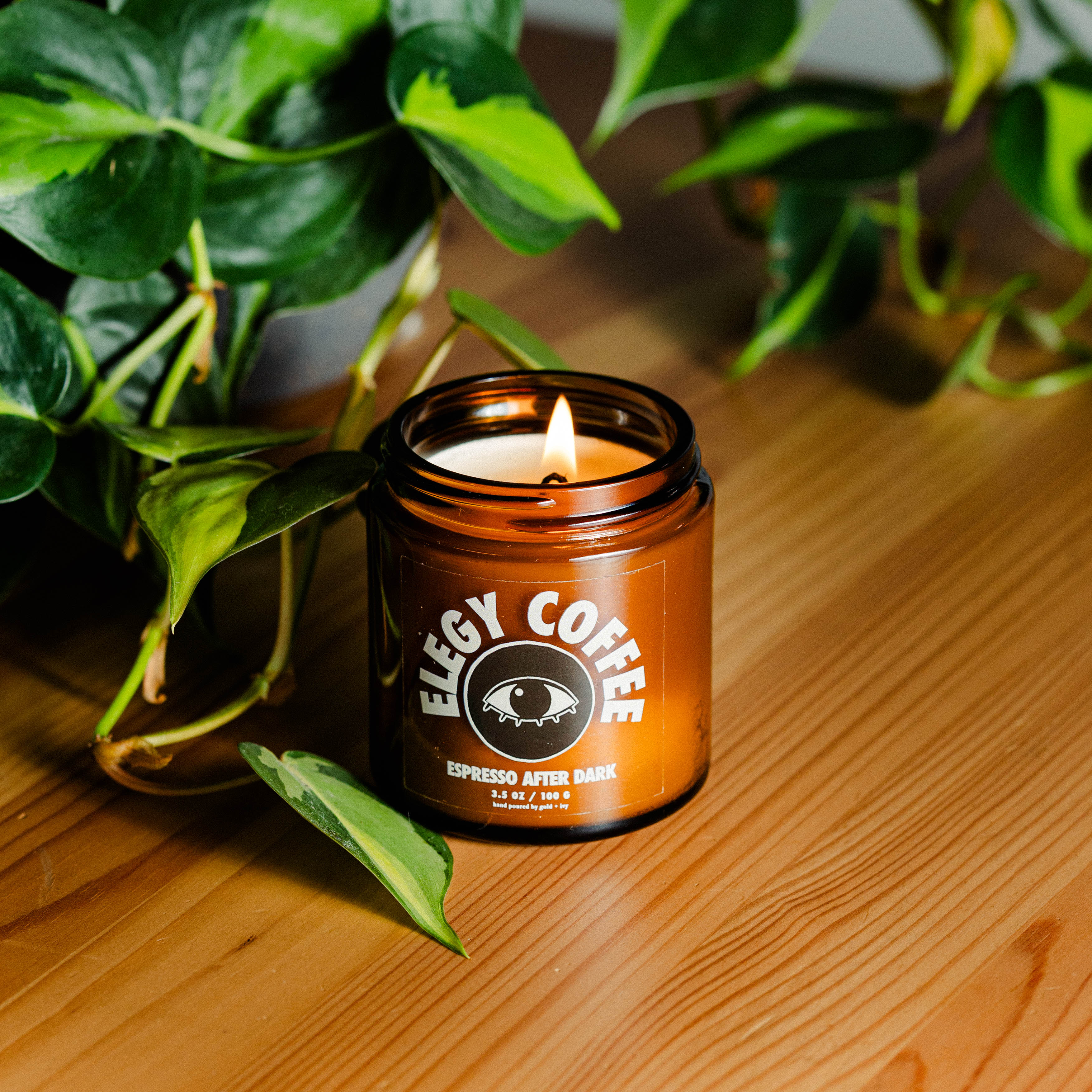 Elegy Espresso After Dark Candle (3.5oz)