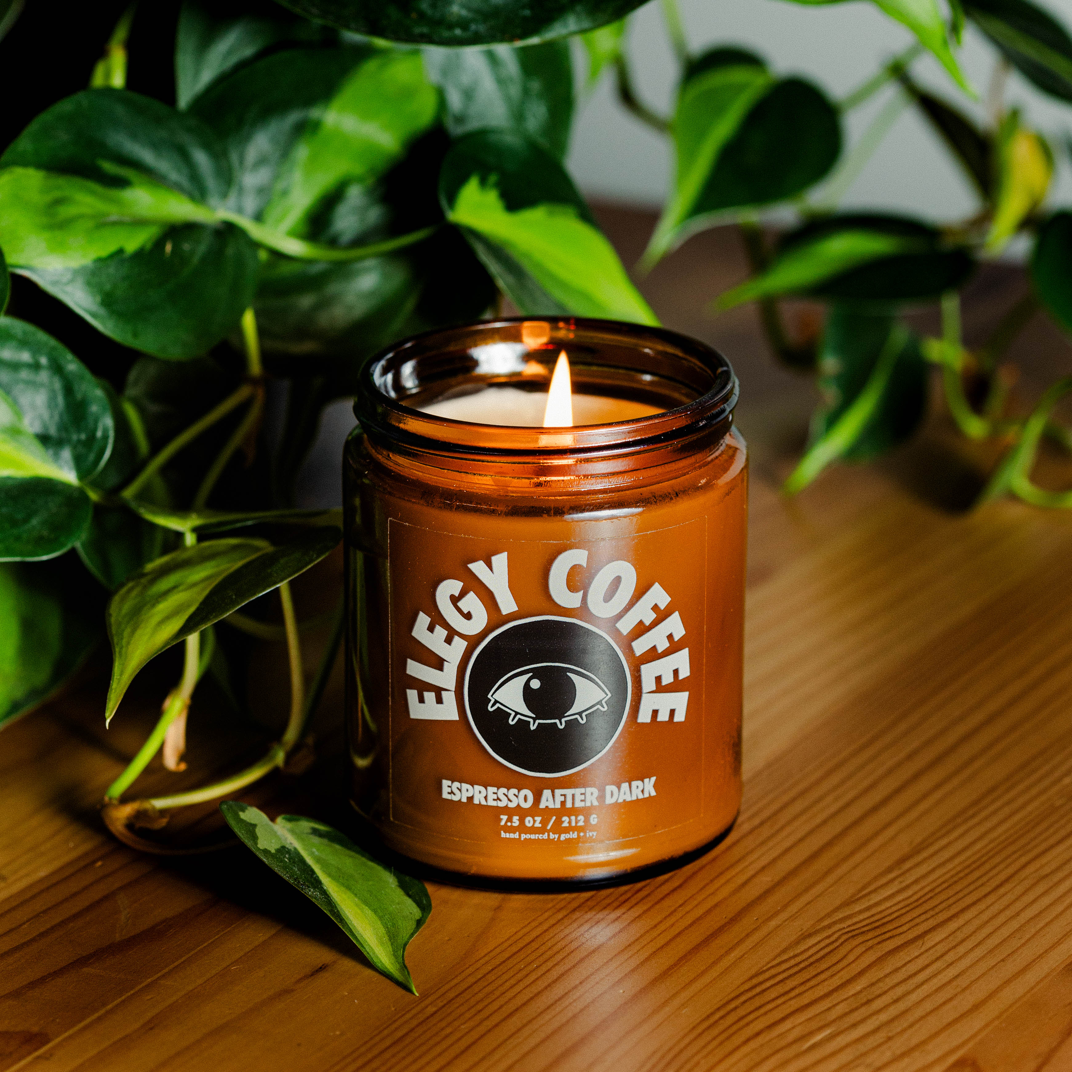 Elegy Espresso After Dark Candle (7.5oz)
