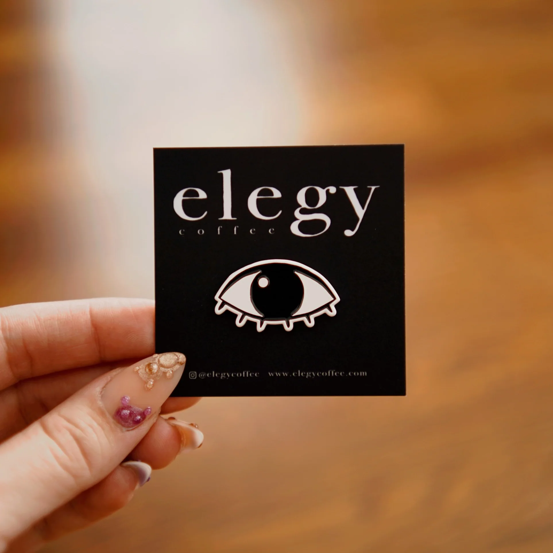 Elegy Eye Enamel Pin