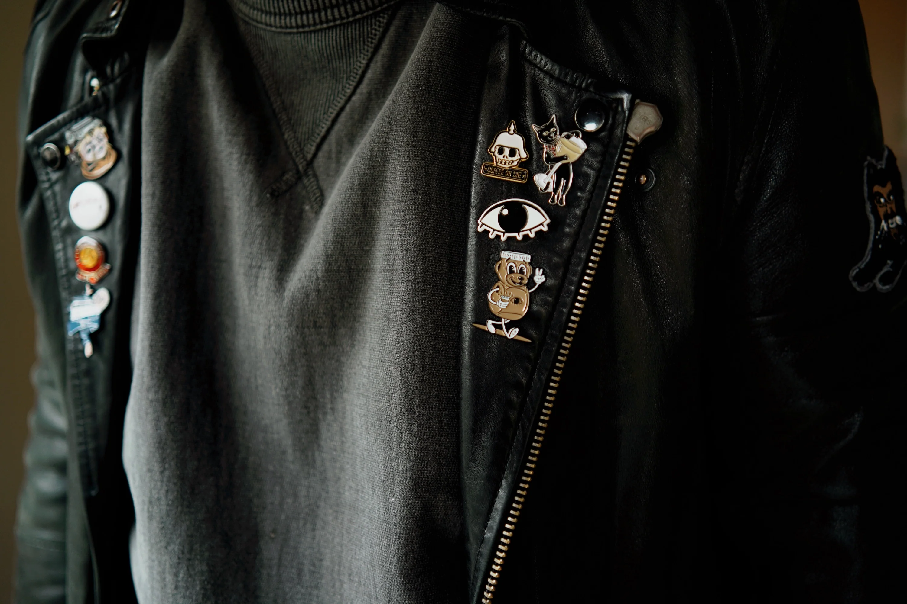 Elegy Eye Enamel Pin - Image 2