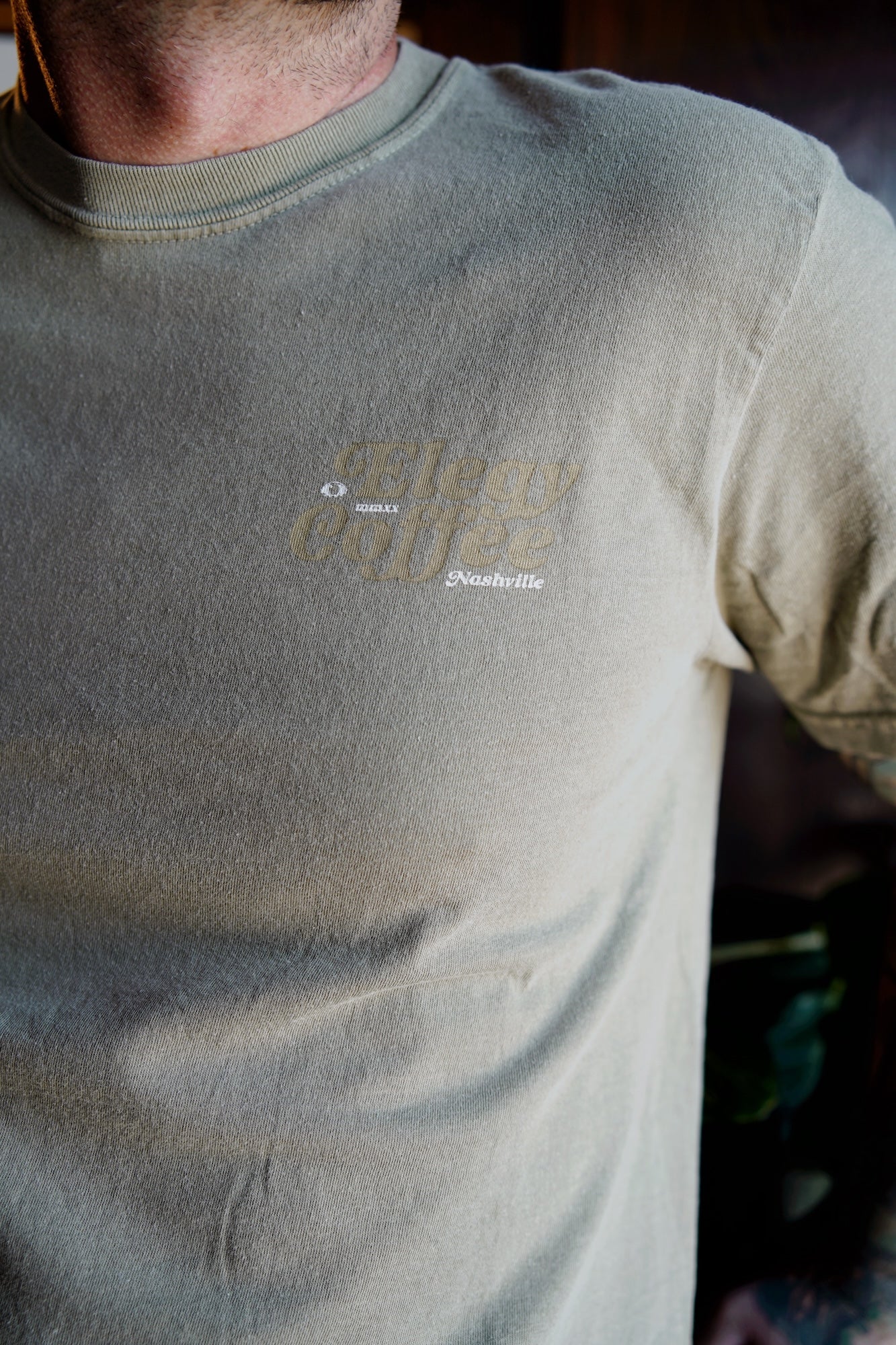 Elegy Honey Bear T-Shirt (Khaki) - Image 2