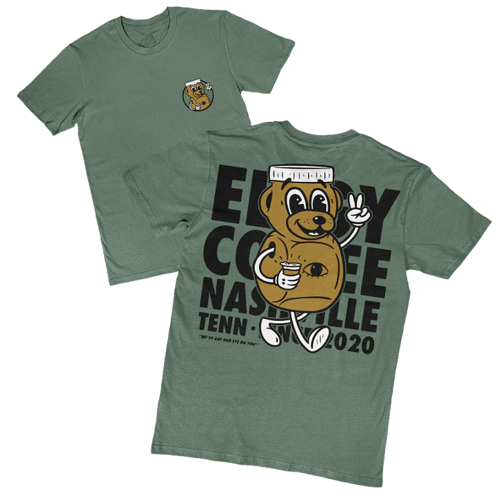 Elegy Honey Bear T-Shirt (Sage)