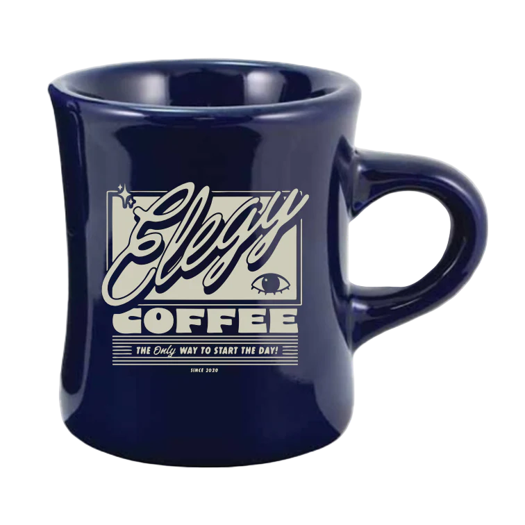 Elegy Only Way Diner Mug (10oz) (Cobalt Blue)