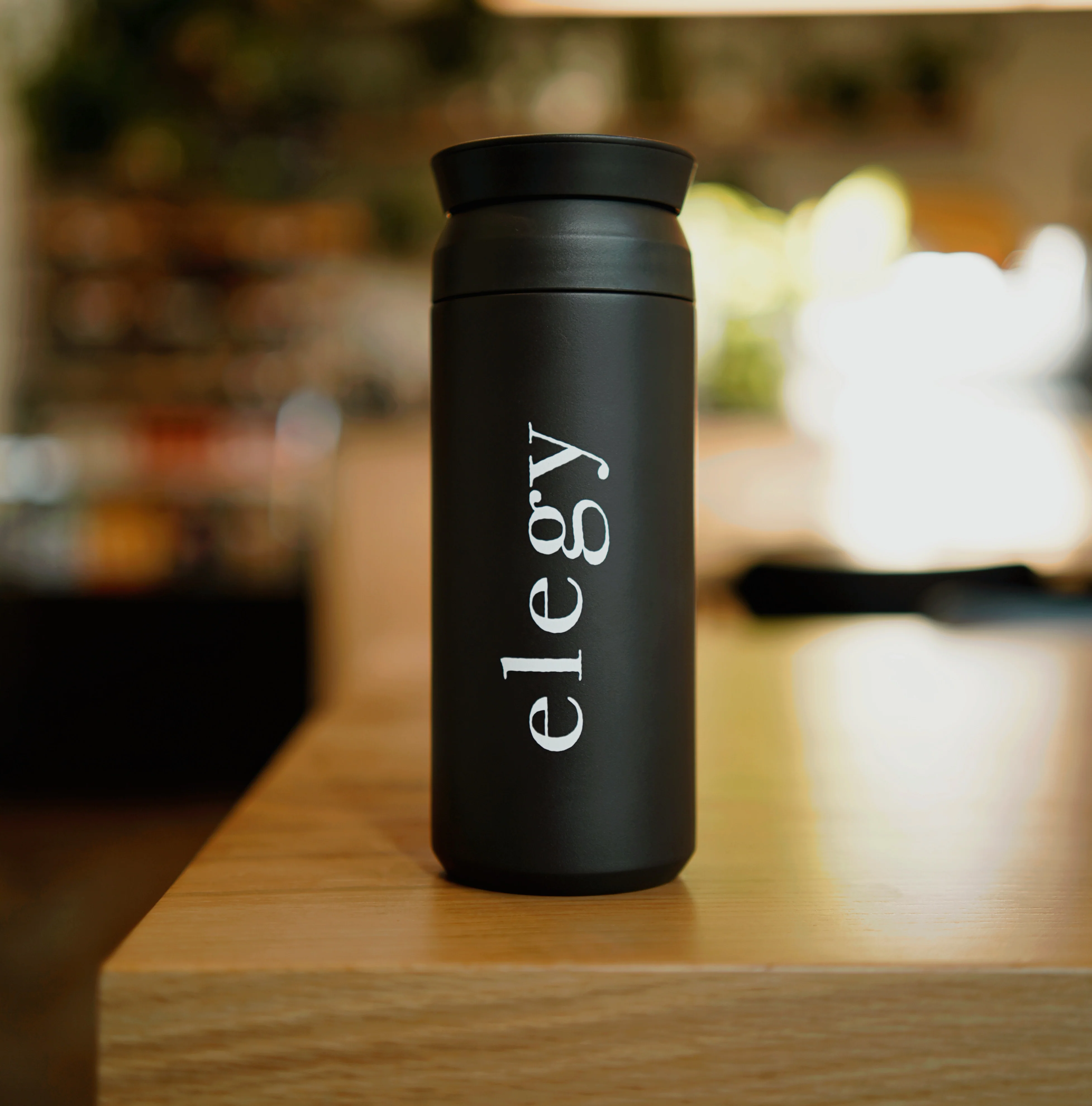 Elegy Travel Tumbler (16oz) (Black)
